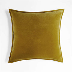 Dark Grey Velvet Throw Pillow Cover With Insert 20x20