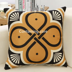 Sofa Cushion Cover Backrest Pillow Soft Decorative Home Support