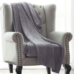 Ultra Soft Micro Fleece Throw Blanket 50x60 Cozy Warm