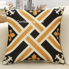 Sofa Cushion Cover Backrest Pillow Soft Decorative Home Support