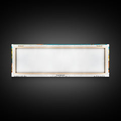 Tucson Arizona Panoramic Wall Art Mid Century Modern Canvas