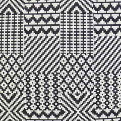 Black Quilt Throw Pillow With Insert Soft Decorative Cushion