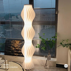 Modern Nordic Grass Skirt LED Floor Lamp Bedroom Living