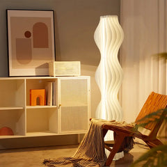 Modern Nordic Grass Skirt LED Floor Lamp Bedroom Living