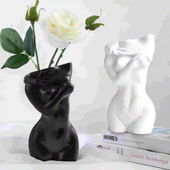 Female Body Vase Feminine Form Creative Bohemian Flower Pot
