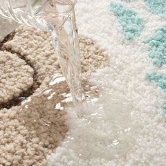 Summer Wave Beach Bathroom Absorbent Waterproof Carpet Mat