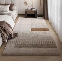 Japanese Style Cashmere Carpet Soft Washable Living Room Bedroom Mat