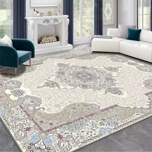 Persian Style Carpet Large Washable Living Room Bedroom