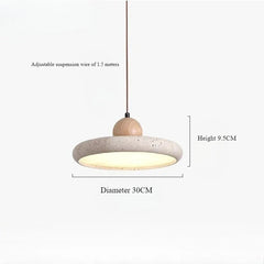 Creative Yellow Cave Stone LED Chandelier Decorative Lighting Fixture