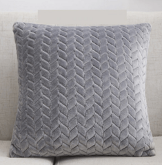 Plush Velour Pillow Case Soft Hypoallergenic Decorative Cushion Cover