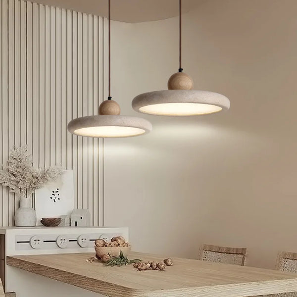 Creative Yellow Cave Stone LED Chandelier Decorative Lighting Fixture