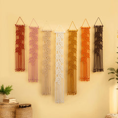 Vela Pink Earth Macrame Wall Hangings