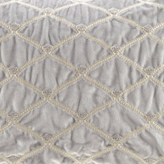Oblong Decor Pillow Silver 22x15'